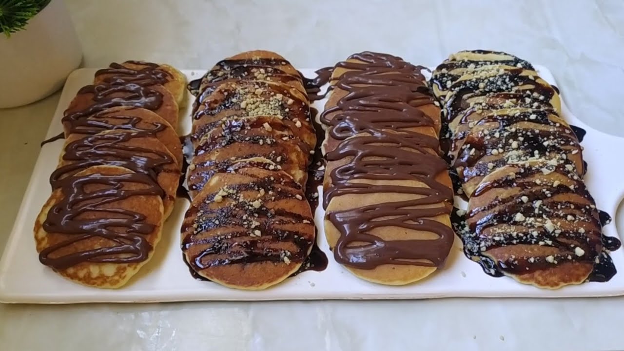 بحبة بيض وكأس حليب حضري أروع واسهل بان كايك  لفطور الصباح بكمية كبيرة وفي 10 دقائق