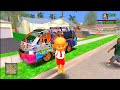 Upin membantu orang tua narik angkot ♥️ Oyanio Tv