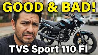 TVS Sport 110 FI Specs COMMON PROBLEMS AND FAULTS All the BAD and the GOOD screenshot 1
