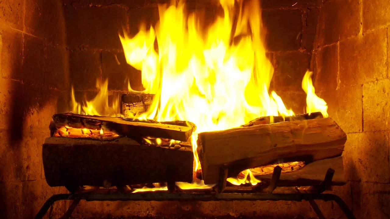 Fireplace For Your Home Yule Log The Classic...is it Real? YouTube