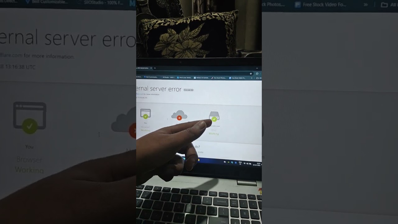 internal server error error code 500 solution Realtime YouTube Live ...