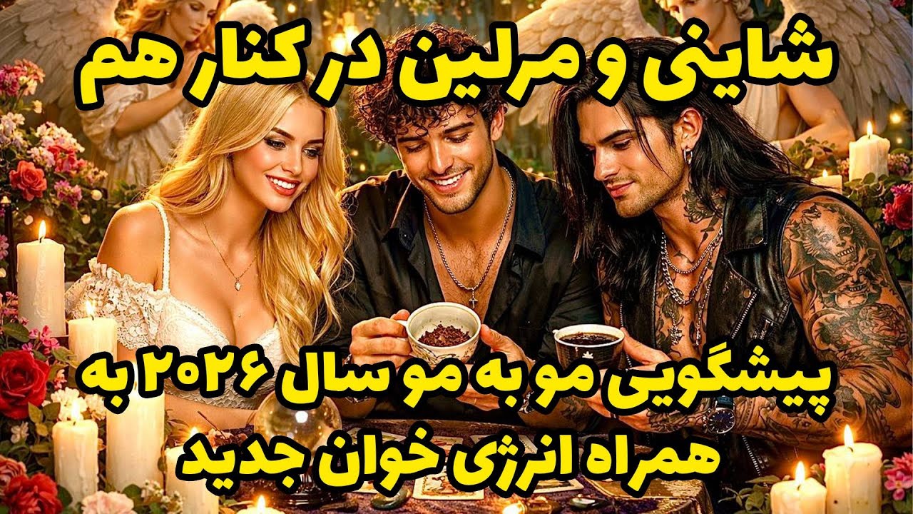 شاینی و مرلین در کنار هم - پیشگویی مو به مو سال ۲۰۲۶ به همراه انرژی خوان جدید