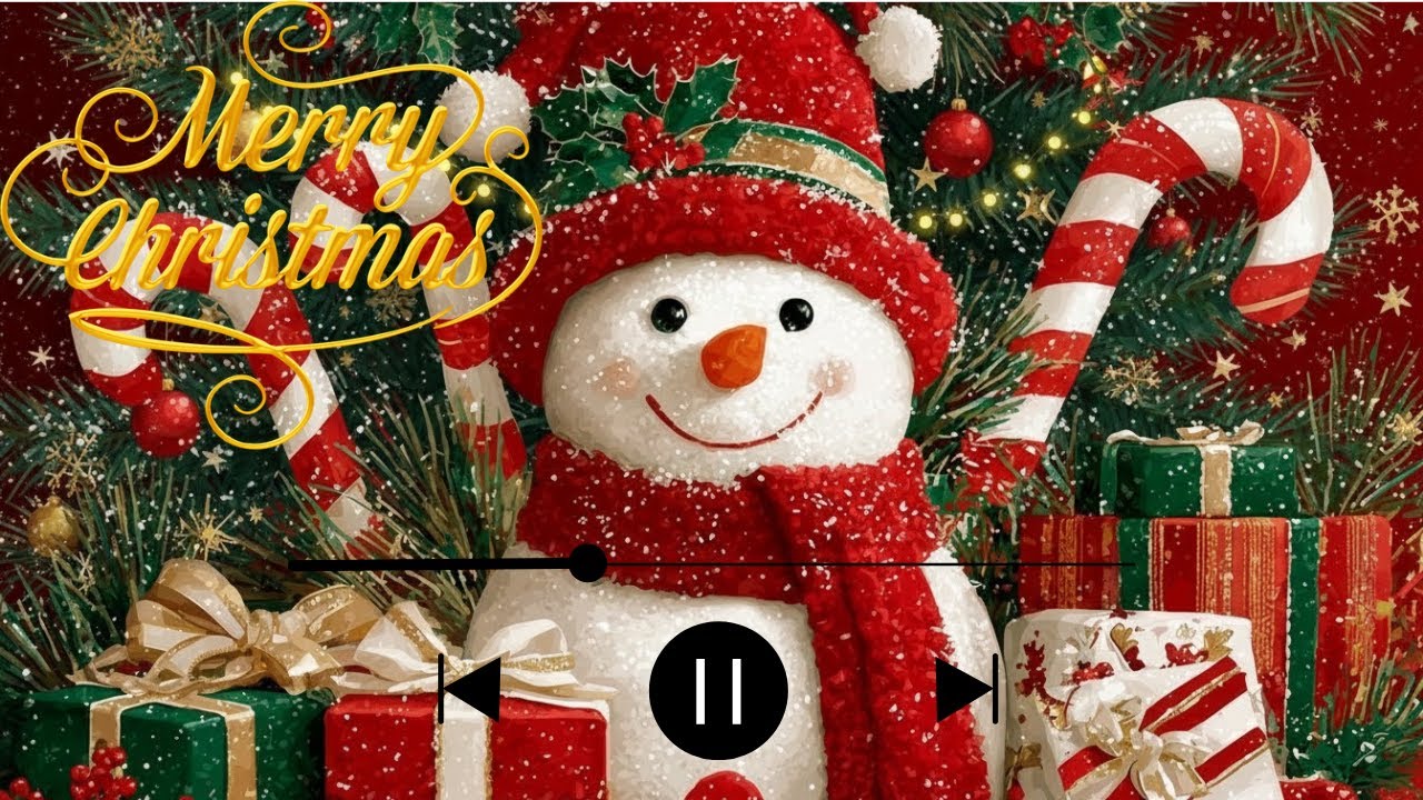 Beautiful Christmas Cabin Ambience 2026🎅🎄 Relaxing Christmas Music with Cozy Fireplace Background 🔥