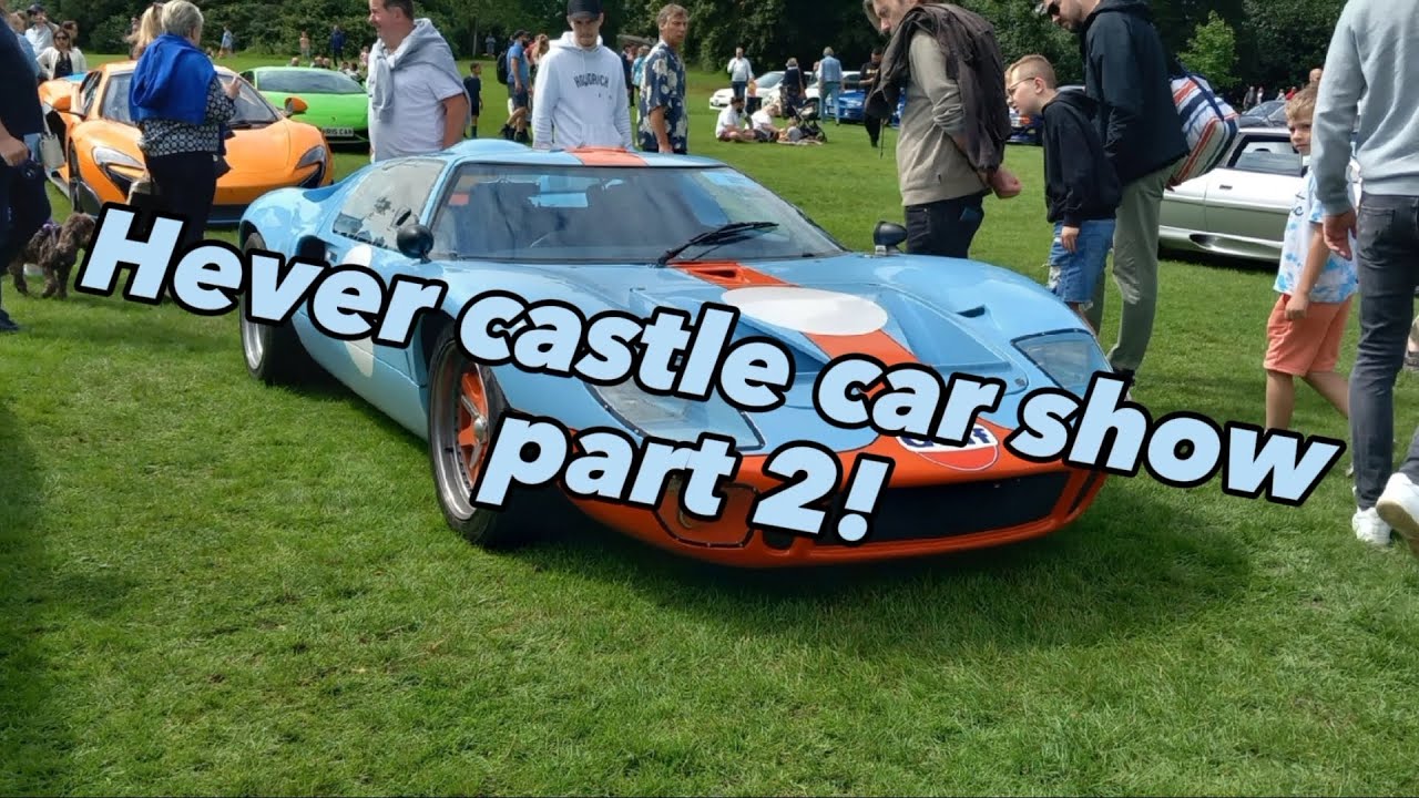 Hever castle car show part 2! Replica Gt40 and more YouTube