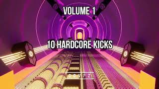 10 HARDCORE KICKS VOLUME 1/10 (2023) |FREE DOWNLOAD| #samplepack #freedownload #hardcore