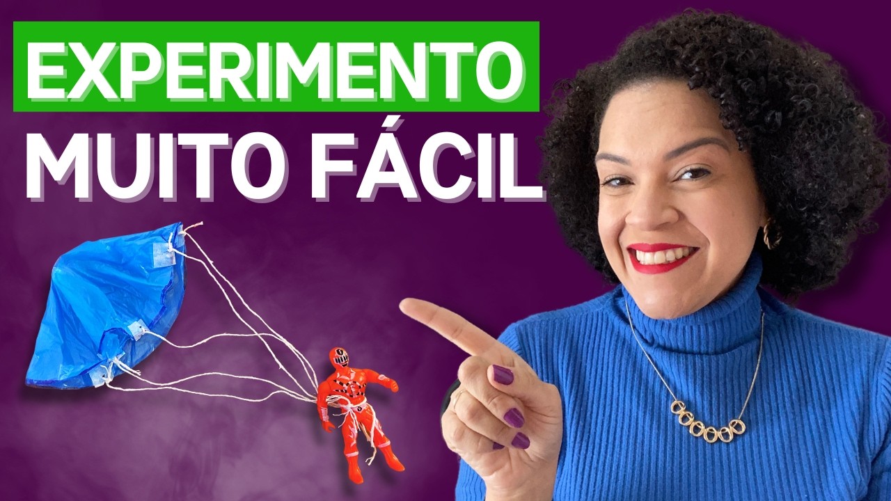 🪂 Como fazer PARAQUEDAS de BRINQUEDO | Experimento ao AR LIVRE - YouTube