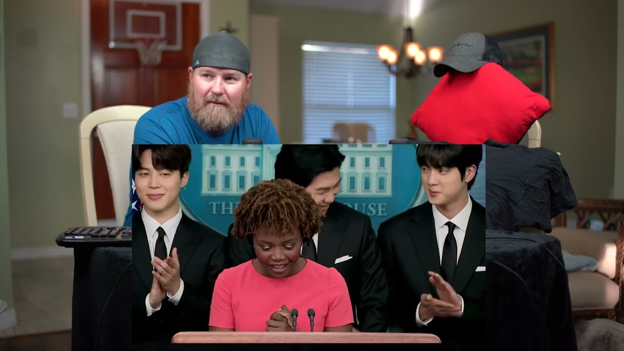 Ep. 5 Docutainment - BTS visits White House Blind Reaction