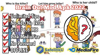 FREE APK - Brain Out: Mod Apk || Unlimited Tips + No Ads || No Password 2022 screenshot 2