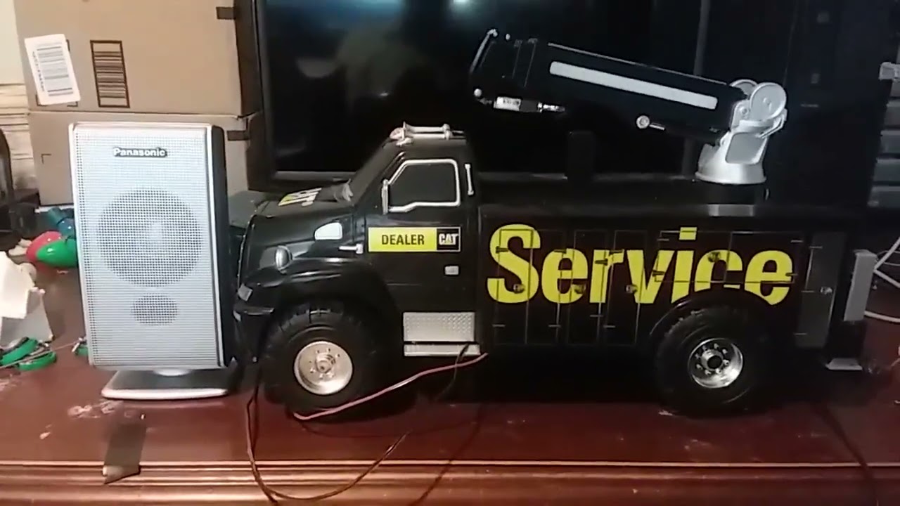 Road Rippers CAT T-RC Heavy Duty Worker '09 WldWd. Модификация динамиков для сервисного грузовика...
