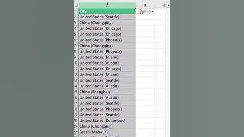 DO NOT REMOVE BRACKETS & ANYTHING INSIDE MANUALLY IN EXCEL #excel #exceltutorial #exceltips #msexcel