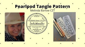 Pearlpod Tangle Pattern  Art Lesson