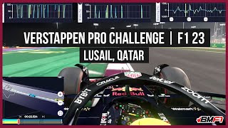 Famous Faster Than a 3x World Champion?? | Verstappen Pro Challenge w/ Telemetry | F1 23 Profile