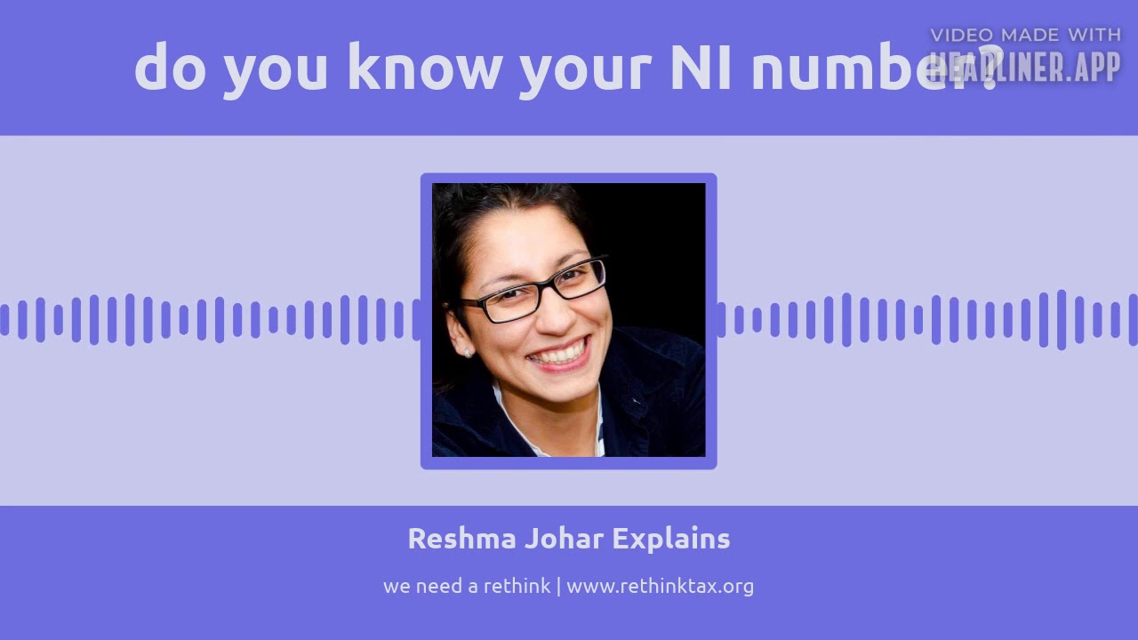 Your national insurance number explained YouTube Your national insurance number explained YouTube