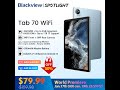 Распаковка Tab 70 WiFi - самого дешёвого 10&#39; планшета Blackview на начало 2024г (80$)