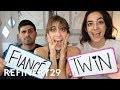 Does My Fiancé Or My Twin Know Me Better? | Lucie Fink Vlogs | Refinery29