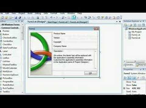 Visual basic: Tutorial 5 - Simple login program