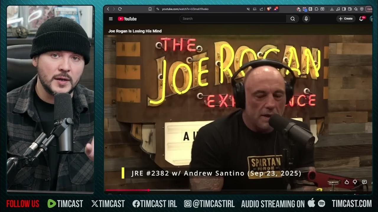 Joe Rogan Says BOTS Driving Us To CIVIL WAR | Tim Pool