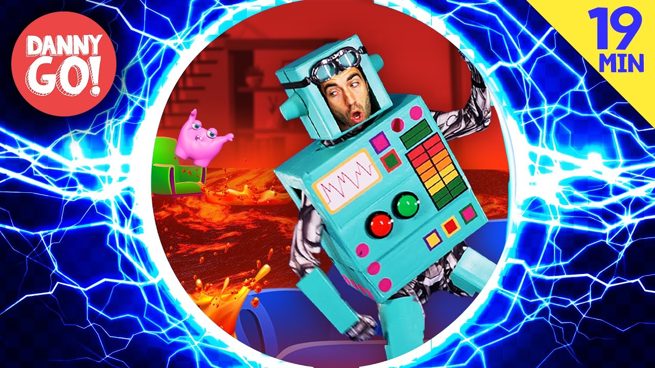 Lava, Robots, Monkeys + more!⚡️HYPERSPEED REMIX⚡️/// Danny Go! Songs for Kids