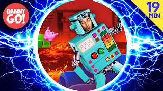 Lava, Robots, Monkeys + more!⚡️HYPERSPEED REMIX⚡️/// Danny Go! Songs for Kids