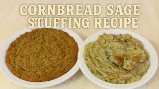 Cornbread Sage Stuffing Recipe | Perfect Holiday Side Dish