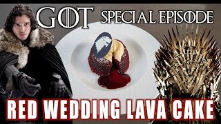 Game of Thrones Red Wedding Lava Cake | Eating with Andy screenshot 2