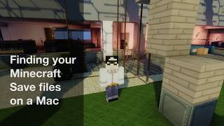 How to find Java Minecraft save files on a Mac