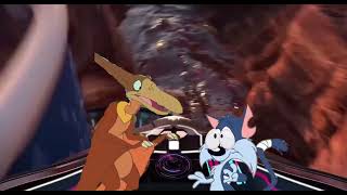 Ride The Regal Roller Coaster, With The Tiny Toons