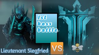 shadow fight 3: first boss / Marcus plane 👹 Lt. Siegfried