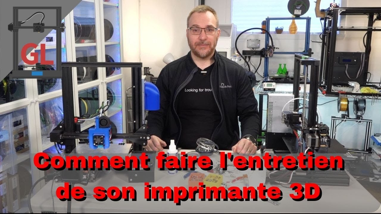 Comment faire l'entretien de son imprimante 3D 