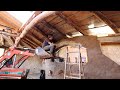 Off Grid Earthbag Workshop Part 74 Cob Plaster