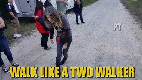 The Walking Dead Walker Discussion & How To Walk Like A Walker On The Walking Dead