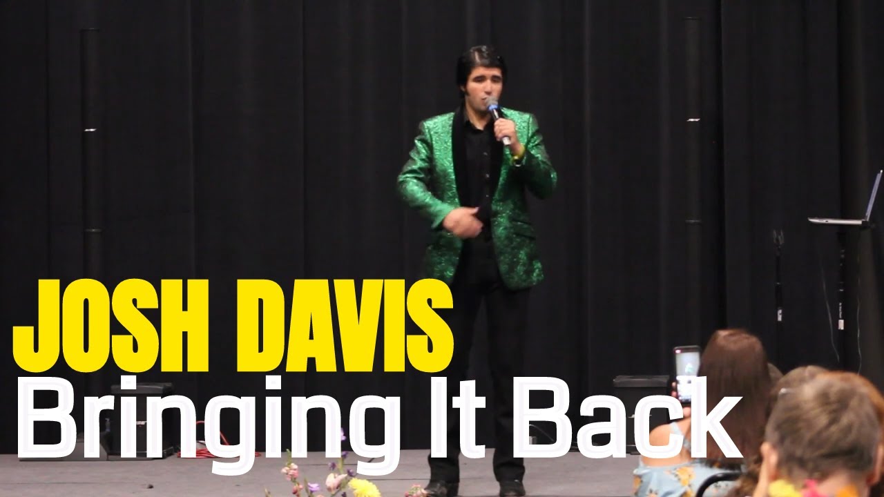 Josh Davis Sings Bringing It Back Elvis Week 2022 Memphis YouTube