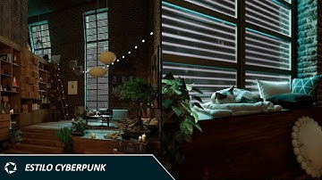 💼 TUTORIAL: ILUMINACION ESTILO CYBERPUNK | ENSCAPE 3.4