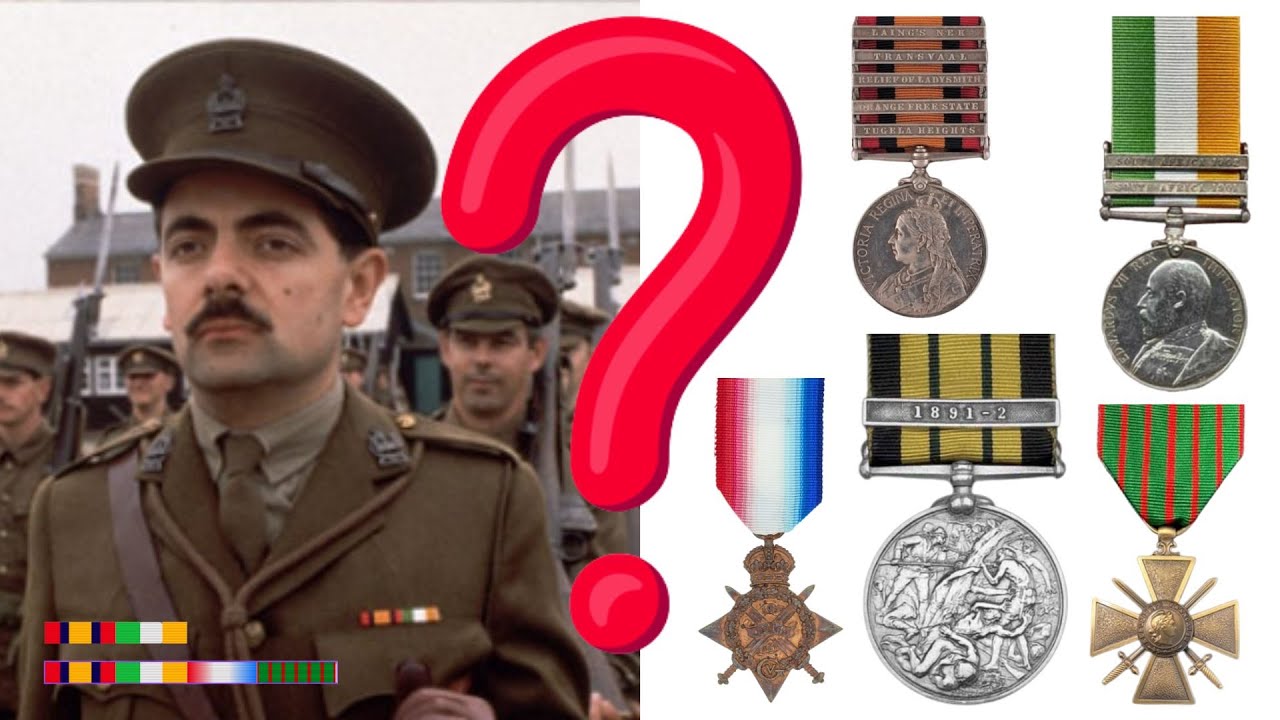 What Are Captain Blackadder's Medals?