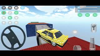 Modifiyeli Şahin Araba oyunu | Tehlikeli Yarış Pisti ve rampa | Android Game screenshot 2