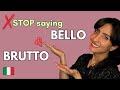 50 alternative words to BELLO &amp; BRUTTO in Italian! 😎🤩🫢