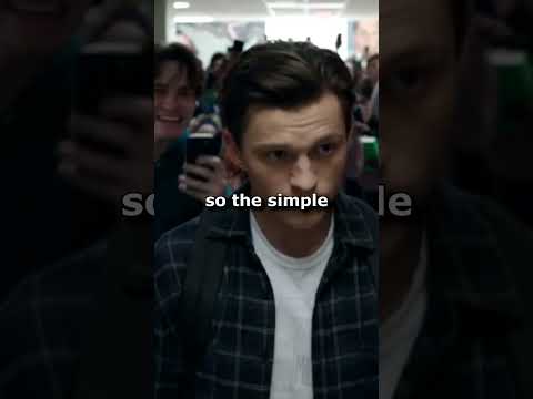 TOM HOLLAND WILL NEVER RETIRE AS SPIDER-MAN #shorts #spiderman