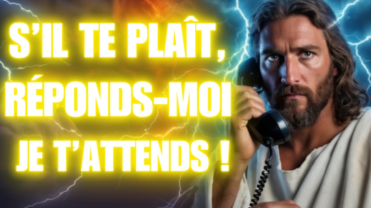 🛑 DIEU DIT : J’attends encore… Ne me laisse pas dans ce message !