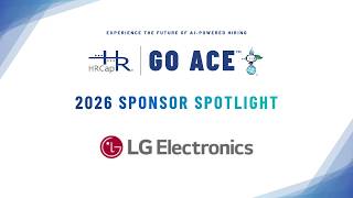 2026 GO ACE™ Sponsor Spotlight - LG Electronics