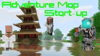 Minecraft Command Block Tutorial | Start-up Tutorial for Adventure Maps 1.8