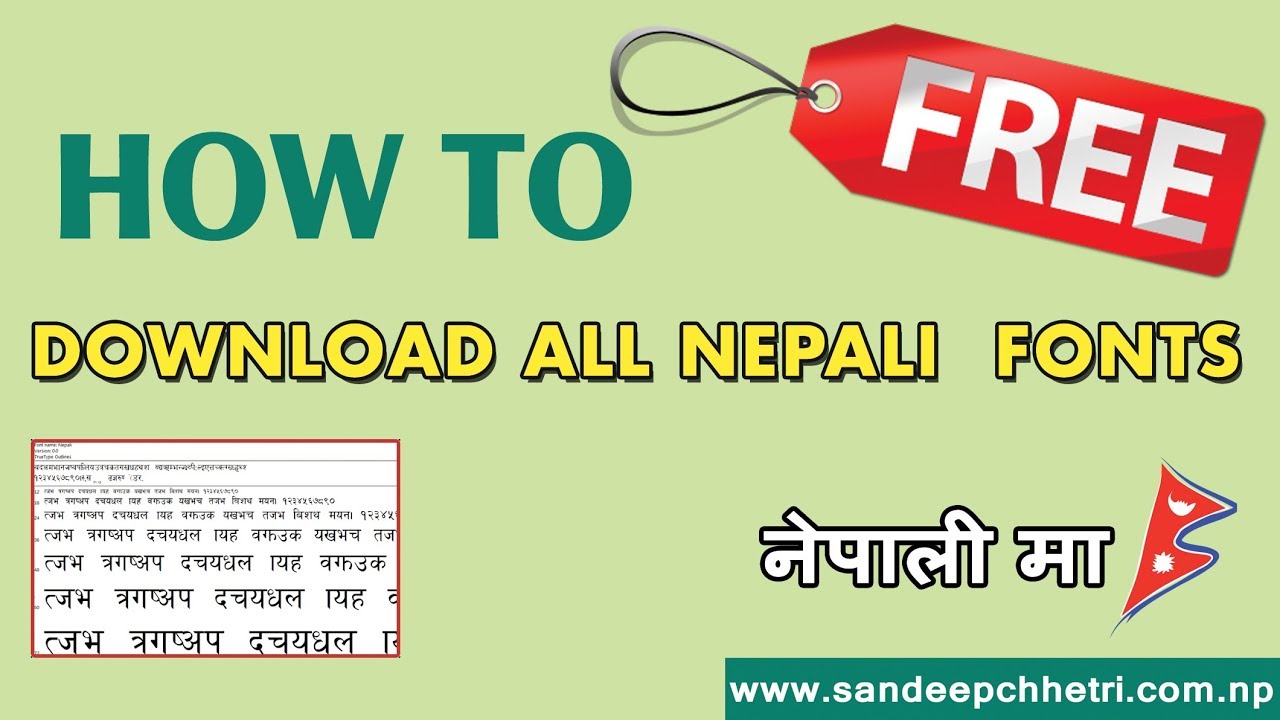 download preeti font nepali