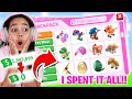 CAN I SPEND ALL MY MONEY In Adopt Me! ($50,000 Robux Spending Spree)