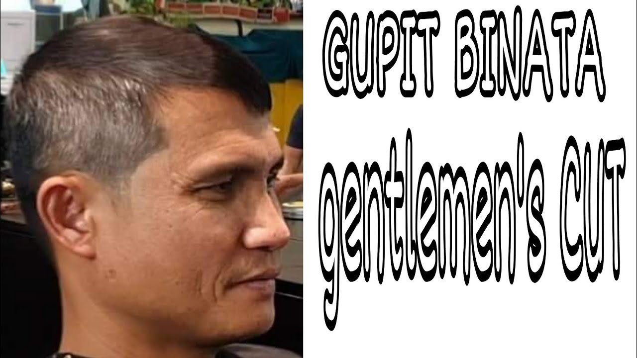GUPIT BINATA | PERFECT GENTLEMEN'S CUT | BARBER TUTORIAL @YoungBloods BarberTV