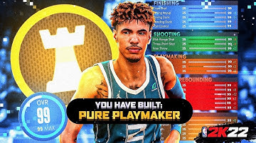 MY PURE PLAYMAKER DEMIGOD BUILD JUST BRAKES NBA2K22 Best Playmaker build Current Gen