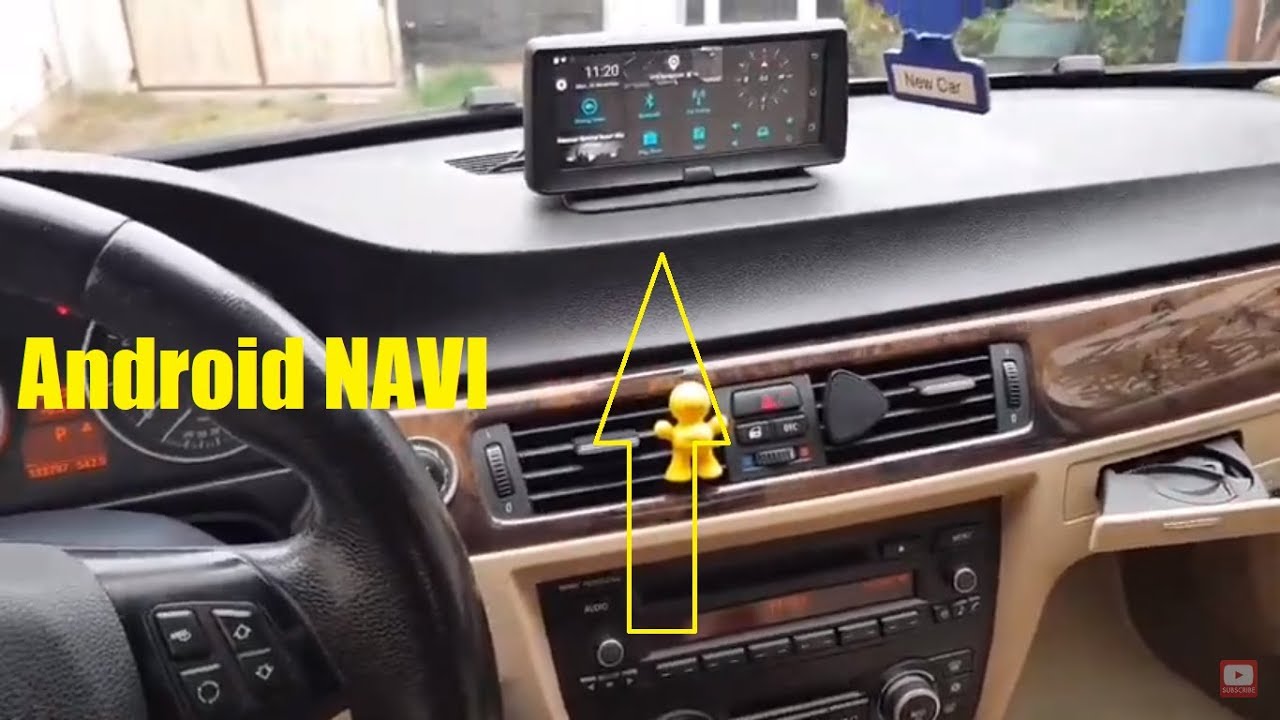 7 " Android Navigation installed on my BMW e90 ! - YouTube