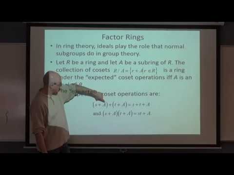 Abstract Algebra, Lec
