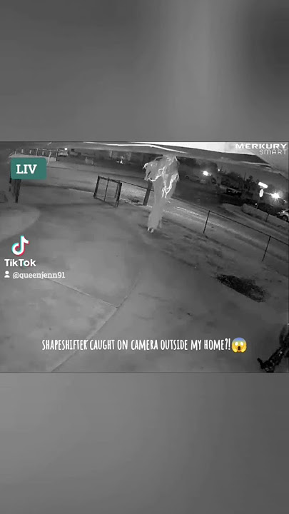 Shapeshifter caught on my camera! #ghost #paranormalactivity #creepy #scary #shapeshifting #mystery