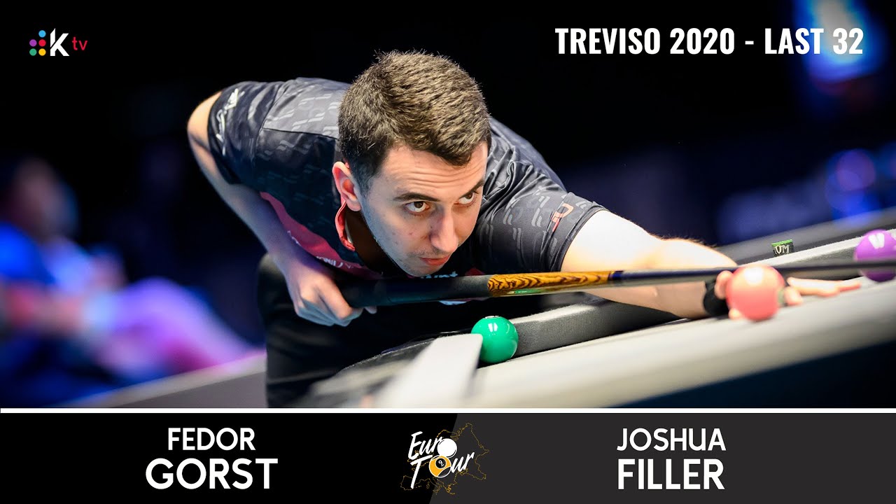 Last 32 - Joshua Filler (GER) vs Fedor Gorst (RUS)｜2022 EuroTour Treviso 9-Ball Open 男子歐巡賽-特雷維索公開賽