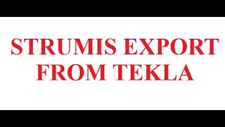 Strumis Export