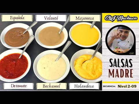 Video: 8 Giros Creativos En Las Salsas Madres Francesas